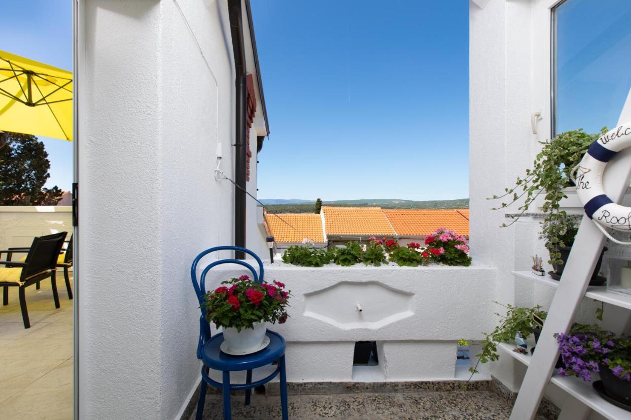 The Rooftop Apartment Punat Exterior foto