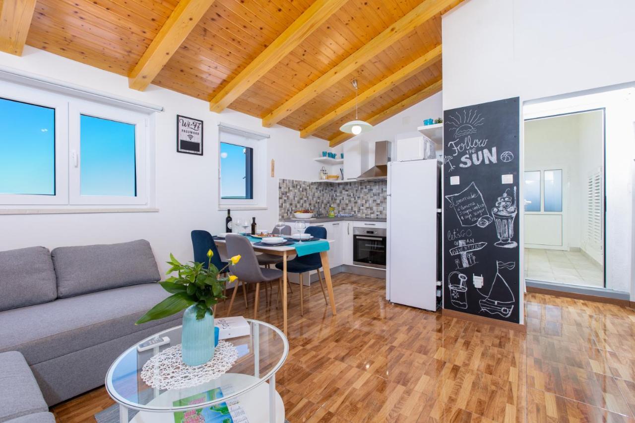The Rooftop Apartment Punat Exterior foto